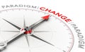 Paradigm shift, disruptive change in technology or science