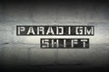 Paradigm shift gr