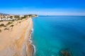 Paradis or Paraiso beach playa in Vila Joiosa Royalty Free Stock Photo