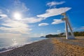 Paradis or Paraiso beach playa in Vila Joiosa Royalty Free Stock Photo