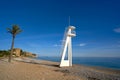 Paradis or Paraiso beach playa in Vila Joiosa Royalty Free Stock Photo