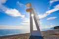 Paradis or Paraiso beach playa in Vila Joiosa Royalty Free Stock Photo