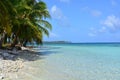 Paradisaical beach of San Blas archipelago, PanamÃÂ¡ Royalty Free Stock Photo