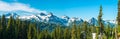 Paradise area at Mount Rainier National Park Royalty Free Stock Photo