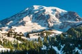 Paradise area at Mount Rainier National Park Royalty Free Stock Photo