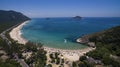 Paradise beach, beautiful beach, wonderful beaches around the world, Grumari beach, Rio de Janeiro, Brazil, South America Brazil Royalty Free Stock Photo