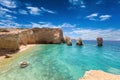 Paradise beach on the Island of Kato Koufonisi, Little Cyclades Royalty Free Stock Photo