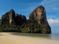 Paradise beach Railay West, Krabi, Thailand Royalty Free Stock Photo