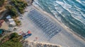 Paradise beach. Thassos Island, Greece Royalty Free Stock Photo