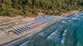 Paradise beach. Thassos Island, Greece Royalty Free Stock Photo