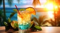 paradise beverage cocktail drink tropical