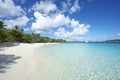 Paradise Caribbean Beach Virgin Islands Horizontal Royalty Free Stock Photo