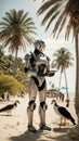 Paradise Day: Humanoid Robot in the Animal Oasis 2