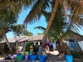 Island Bliss: Exploring the Peaceful Village Life of Madagascar's Tropical Paradise Royalty Free Stock Photo