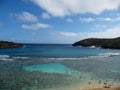 Paradise at Hanauma Bay, Oahu, Hawaii Royalty Free Stock Photo