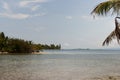 Paradise Islands in Guna Yala, Kuna Yala, San Blas, Panama. Sunset. Sunrise. Royalty Free Stock Photo