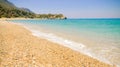 Paradise Megalo Seitani beach, Samos, Greece Royalty Free Stock Photo