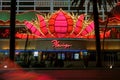 Flamingo Las Vegas Hotel and Casino Front Entrance Neon Sign Royalty Free Stock Photo