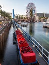 Paradise Pier / Pixar Pier Royalty Free Stock Photo