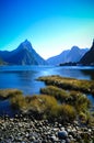 Paradise places in New Zealand / Lake Teanua / Milford Sound