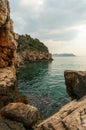 Paradise rocky coastline in Turkey