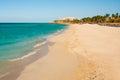 Paradise tropical beach on Varadero. Caribs. Cuba