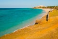 Paradise tropical beach on Varadero. Caribs. Cuba Royalty Free Stock Photo