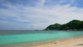 Paradise tropical view at Koh Tao beach, Thailand Royalty Free Stock Photo