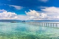 Paradise tropical ocean and islands landscape, seascape