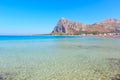 San Vito lo Capo beach, Sicily, Italy Royalty Free Stock Photo