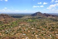 Paradise Valley & Camelback Mountain Royalty Free Stock Photo