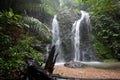 Paradise waterfalls in deep tropical forest, Koh Lanta, Thailand