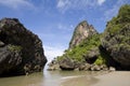 Paradisiac beach at Had Yao, Trang, Thailand Royalty Free Stock Photo