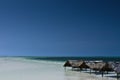 Paradisiac White sand beach Royalty Free Stock Photo