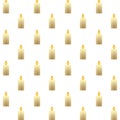 Parafine candles fire pattern background Royalty Free Stock Photo