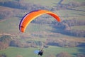 Paraglider in the Brecon Beacons