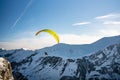 Paraglider in Caucasus