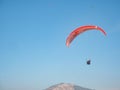 paraglider fethiye seaside town of Turkey