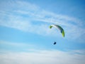 paraglider fethiye seaside town of Turkey