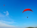 paraglider fethiye seaside town of Turkey