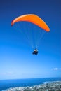 Paraglider launching Royalty Free Stock Photo