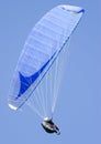 Paraglider coming in to land Royalty Free Stock Photo