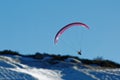 Paraglider. Royalty Free Stock Photo