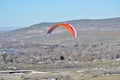 Paraglider & Red Mountian; Horse Heaven Hills, Benton City, WA