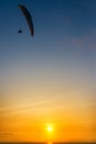 Paraglider Sunset