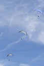 Paragliders Royalty Free Stock Photo