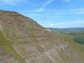 Paragliders at Mam Tor