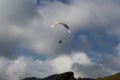 Paragliders in the sky
