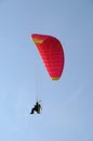 The paragliding Royalty Free Stock Photo