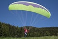 Paragliding Royalty Free Stock Photo